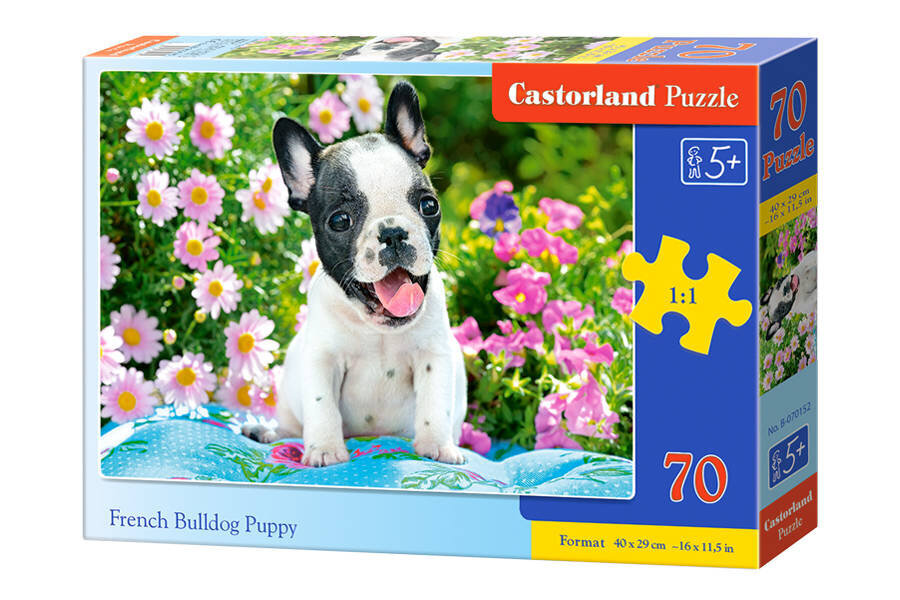 Pusle French Bulldog Puppy, 70 o. hind ja info | Pusled lastele ja täiskasvanutele | hansapost.ee