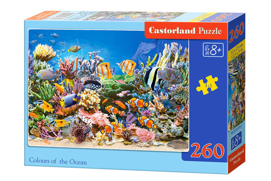 Pusle Colours of the Ocean, 260 o. цена и информация | Pusled lastele ja täiskasvanutele | hansapost.ee