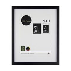 Pildiraam MILO 24x30 cm, must hind ja info | Pildiraamid | hansapost.ee