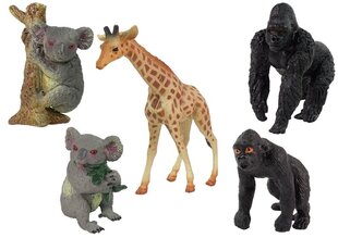 Набор фигурок африканских диких животных, 9 шт. цена и информация | Развивающие игрушки для детей | hansapost.ee