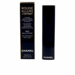 Huulevärv Chanel Rouge Allure L'extrait Brun Affirme 862 hind ja info | Huulekosmeetika | hansapost.ee