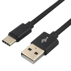EverActive CBB-1CB, USB-A/USB-C, 1 m цена и информация | Кабели и провода | hansapost.ee