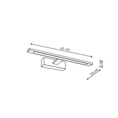 Seinavalgusti Light Prestige Isla medium LED, valge hind ja info | Seinavalgustid | hansapost.ee