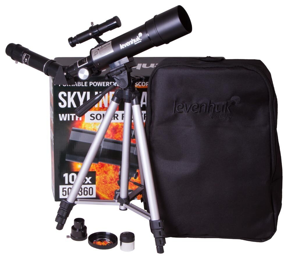 Levenhuk Skyline Travel Sun 50 цена и информация | Mikroskoobid ja teleskoobid | hansapost.ee