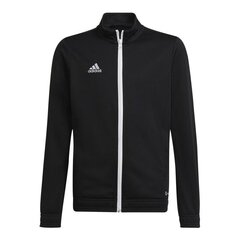 Laste kampsun Adidas Entrada 22 Tk Jkt H57520, must hind ja info | Jalgpalli varustus ja riided | hansapost.ee