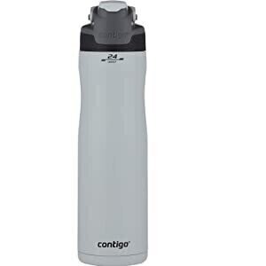 Contigo Cortland Chill 2.0 AutoSeal Stainless Steel 24oz Water Bottle  Macaroon