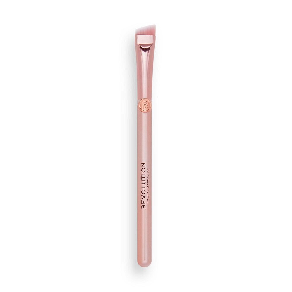 Pintsel põsepuna, kontuurimise ja esiletõstmise jaoks Makeup Revolution Angled Detailer Contour Brush hind ja info | Meigipintslid ja meigikäsnad | hansapost.ee