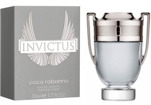 Мужская парфюмерия Invictus Paco Rabanne EDT: Емкость - 50 ml цена и информация | Духи для Него | hansapost.ee