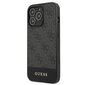 Guess GUHCP13LG4GLGR iPhone 13 Pro / 13 6.1 "gray / gray hard4G Stripe Collection цена и информация | Telefonide kaitsekaaned ja -ümbrised | hansapost.ee