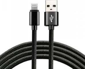 EverActive USB-A - Lightning hind ja info | Mobiiltelefonide kaablid | hansapost.ee