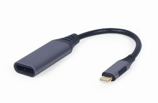 USB C – DisplayPort adapter GEMBIRD A-USB3C-DPF-01 цена и информация | Адаптеры, USB-разветвители | hansapost.ee