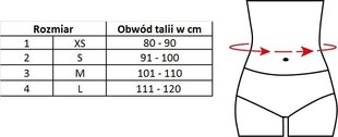 Nimmetugivöö TOROS-GROUP must, suurus 1 hind ja info | Liigesetoed ja kaitsmed | hansapost.ee