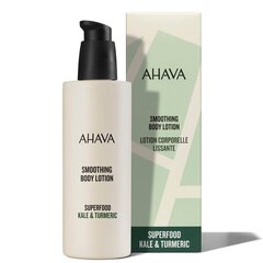 Разглаживающий лосьон для тела Ahava Smoothing Kale & Turmeric, 250 мл цена и информация | Кремы, лосьоны для тела | hansapost.ee