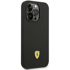 Ferrari FESSIHMP14XBK iPhone 14 Pro Max 6.7 " Metal Logo Magsafe hind ja info | Telefonide kaitsekaaned ja -ümbrised | hansapost.ee