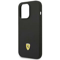 Ferrari FESSIHMP14XBK iPhone 14 Pro Max 6.7 " Metal Logo Magsafe hind ja info | Telefonide kaitsekaaned ja -ümbrised | hansapost.ee