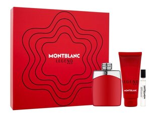 Косметический подарочный набор для женщин Mont Blanc Legend Red: туалетная вода 100 мл +туалетная вода 7,5 мл + гель для душа 100мл цена и информация | Женские духи | hansapost.ee