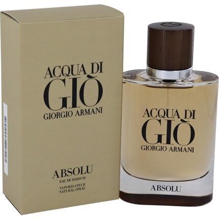 Giorgio Armani Acqua di Gio Absolu EDP meestele 75 ml hind ja info | Parfüümid meestele | hansapost.ee