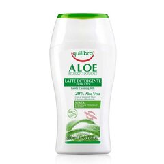 Puhastav ja niisutav piim näole Equilibra Aloe Gentle Cleansing Milk, 200 ml hind ja info | Equilibra Parfüümid, lõhnad ja kosmeetika | hansapost.ee