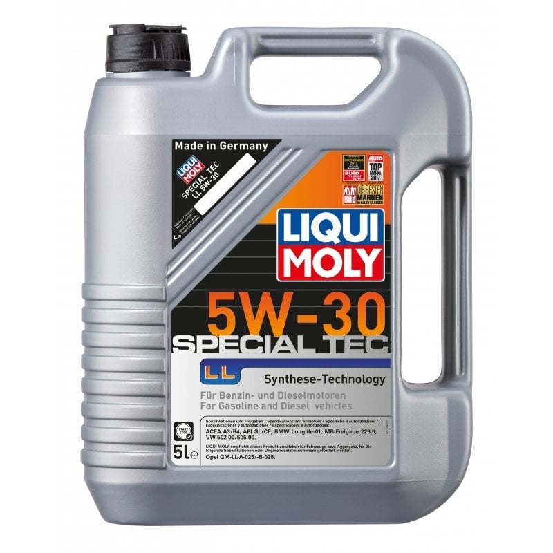 Sünteetiline mootoriõli Liqui-Moly Leichtlauf Special LL 5W-30 5L цена и информация | Mootoriõlid | hansapost.ee
