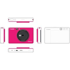 Canon Zoemini C (Inspic C/IVY CLIQ) Instant Camera Printer (Bubble Gum Pink) hind ja info | Kiirpildikaamerad | hansapost.ee