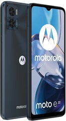 Motorola Moto E22 3/32GB Dual SIM PAVD0005IT Black hind ja info | Telefonid | hansapost.ee