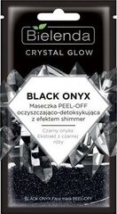 Пилинг-маска для лица Bielenda Crystal Glow Black Onyx, 8 г цена и информация | Маски для лица, патчи для глаз | hansapost.ee