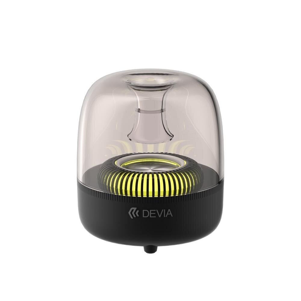 Devia bluetooth speaker Crystal I-M2 black hind ja info | Kõlarid | hansapost.ee