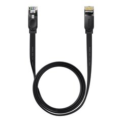 Baseus high Speed Six types of RJ45 Gigabit network cable (flat cable)1.5 м Black цена и информация | Кабели и провода | hansapost.ee