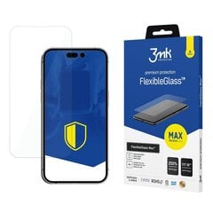 Apple iPhone 14 Pro Max - 3mk FlexibleGlass Max™ screen protector hind ja info | Ekraani kaitseklaasid ja kaitsekiled | hansapost.ee