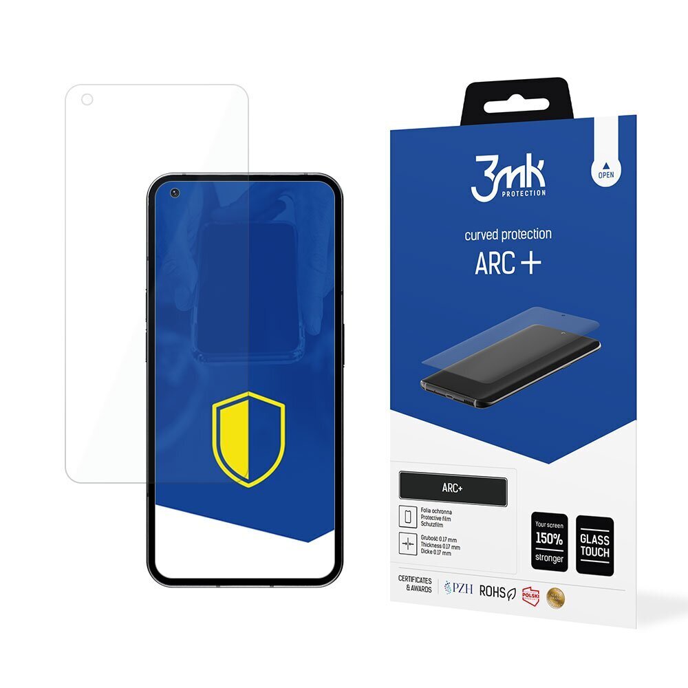 Nothing Phone 1 - 3mk ARC+ screen protector hind ja info | Ekraani kaitseklaasid ja kaitsekiled | hansapost.ee
