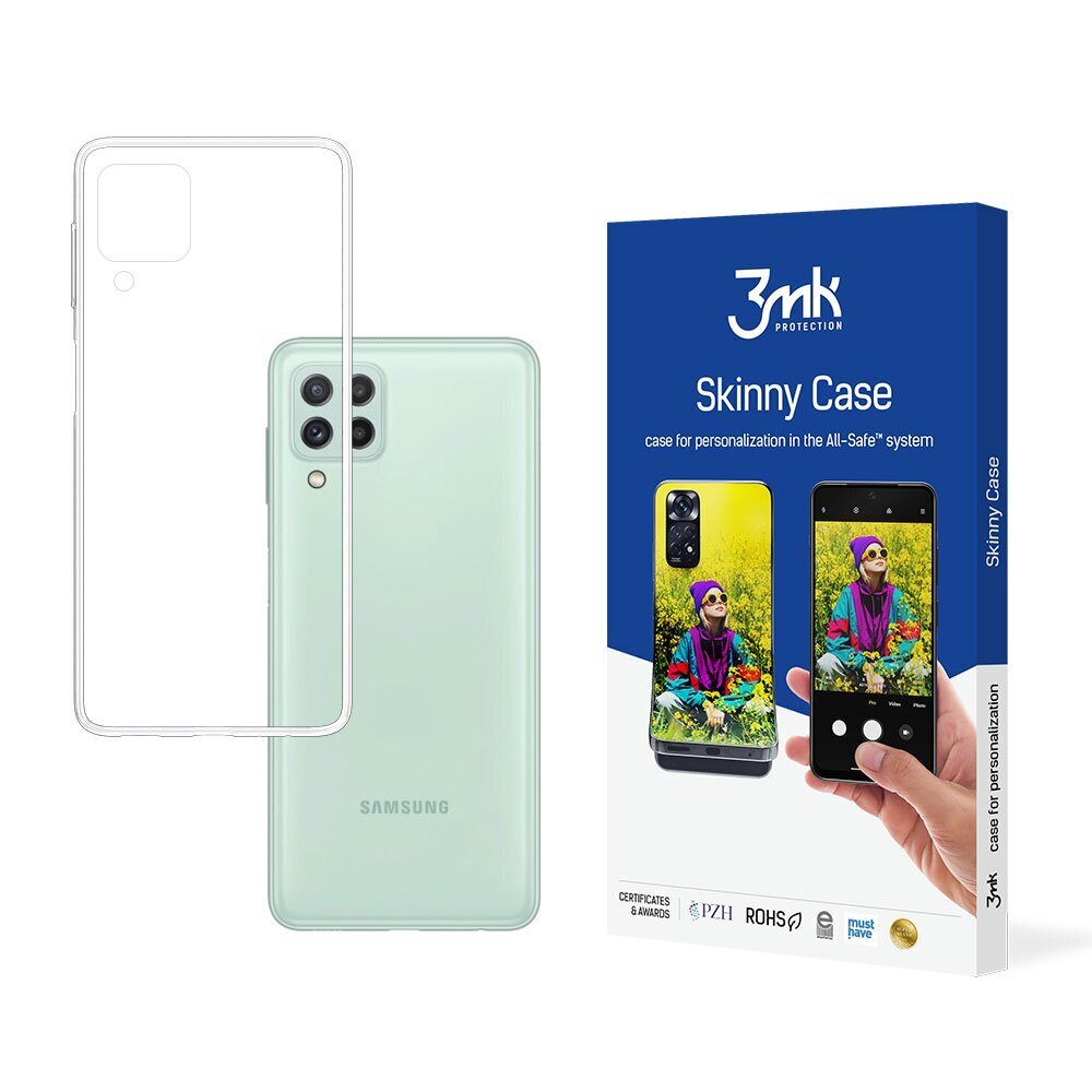 Samsung Galaxy A22 4G - 3mk Skinny Case hind ja info | Telefonide kaitsekaaned ja -ümbrised | hansapost.ee
