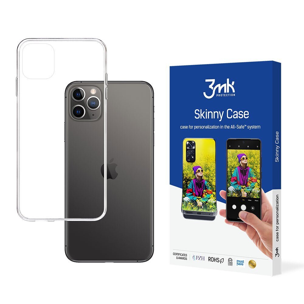 Apple iPhone 11 Pro Max - 3mk Skinny Case hind ja info | Telefonide kaitsekaaned ja -ümbrised | hansapost.ee