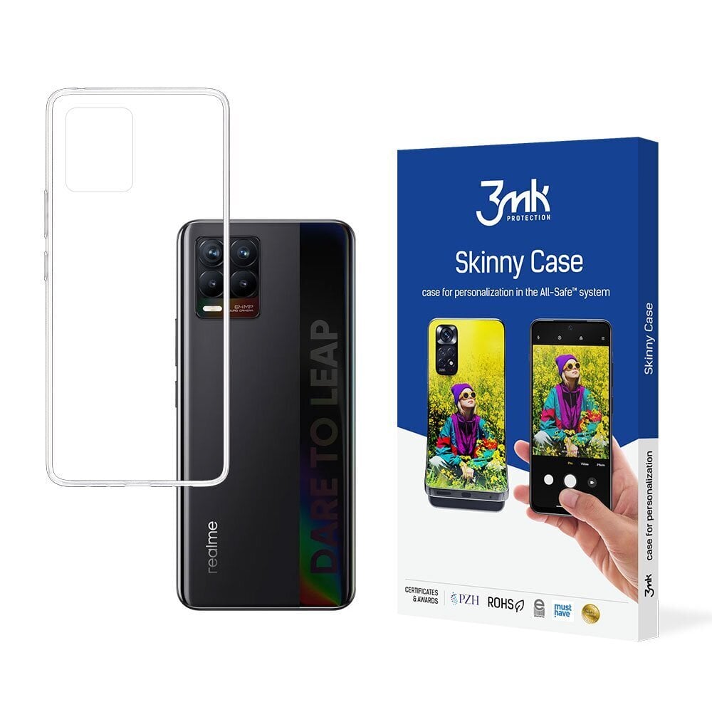 Realme 8 4G - 3mk Skinny Case hind ja info | Telefonide kaitsekaaned ja -ümbrised | hansapost.ee