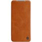 Nillkin Qin Book Case for Samsung Galaxy A22 4G Brown цена и информация | Telefonide kaitsekaaned ja -ümbrised | hansapost.ee