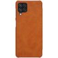 Nillkin Qin Book Case for Samsung Galaxy A22 4G Brown цена и информация | Telefonide kaitsekaaned ja -ümbrised | hansapost.ee