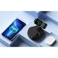 Choetech T587-F, iPhone 12/13/14, AirPods Pro, Apple Watch black hind ja info | Laadijad mobiiltelefonidele | hansapost.ee