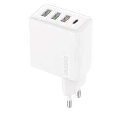 Dudao A5H, f3x USB / 1x USB Type C 20 W, PD, QC 3.0 белый цена и информация | Зарядные устройства для телефонов | hansapost.ee