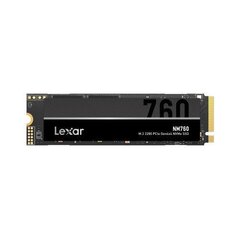 Жесткий диск Lexar NM760, 1TB M.2 2280 PCIe Gen4x4 NVMe SSD цена и информация | Внутренние жёсткие диски (HDD, SSD, Hybrid) | hansapost.ee
