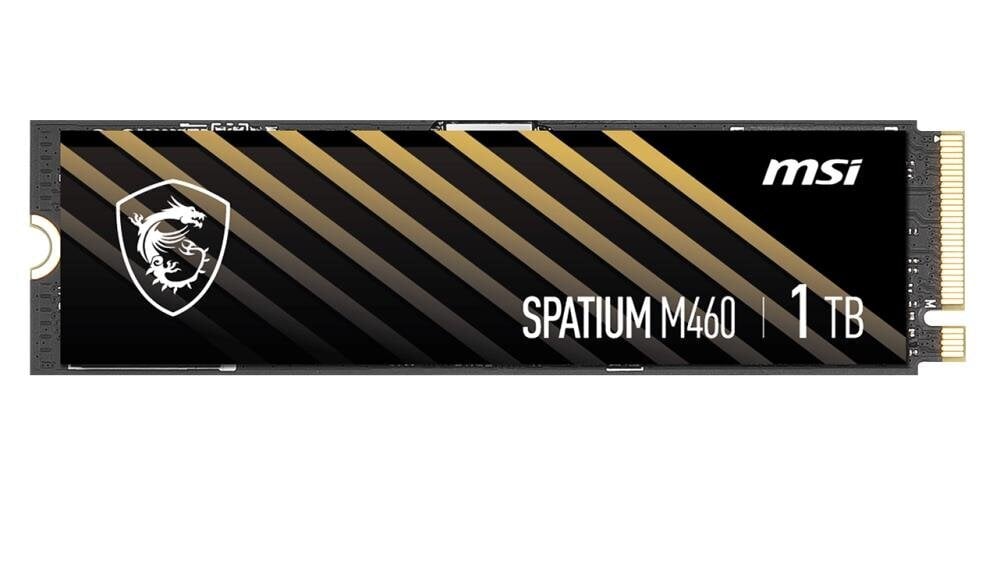 MSI SPATIUM M460, 1TB|M.2|PCIE|NVMe|3D NAND|Write 4500 MBytes/sec|Read 5000 MBytes/sec|S78-440L930-P83 цена и информация | Sisemised kõvakettad | hansapost.ee