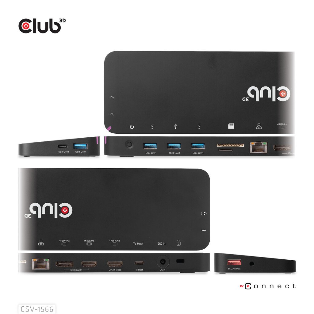 Club 3D CSV-1566 hind ja info | Sülearvuti tarvikud | hansapost.ee