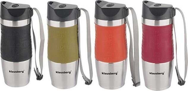 Termos KingHoff Quick Stop Klausberg KB-7101, 380ml hind ja info | Termosed ja termokruusid | hansapost.ee