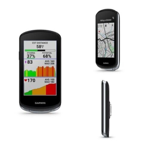 Jalgrattakompuuter GPS-navigatsiooniga Garmin Edge 1040 Bundle, must цена и информация | Rattakompuutrid ja spidomeetrid | hansapost.ee