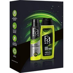 Komplekt FA Men Sport Energy Boost meestele: dušigeel 250 ml + deodorant 150 ml hind ja info | Dušigeelid, õlid | hansapost.ee