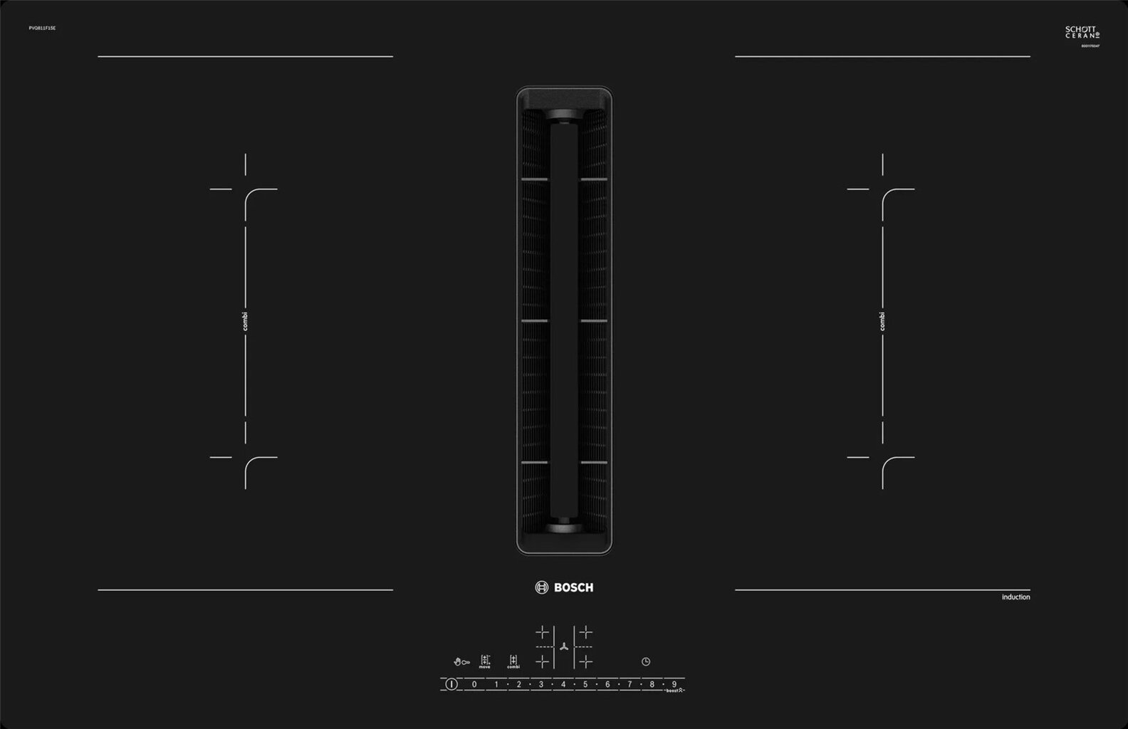 Bosch PVQ811F15E hind ja info | Pliidiplaadid | hansapost.ee
