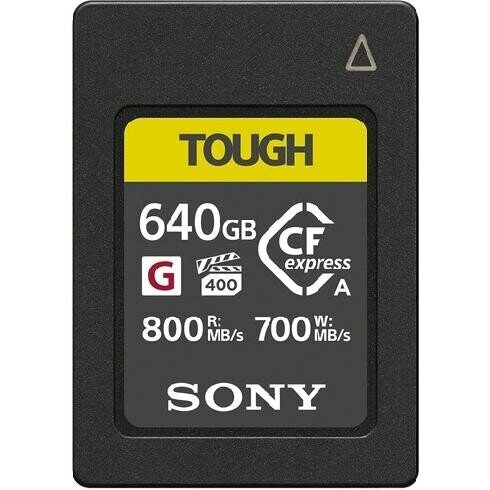 Sony 640GB CEA-G series CF-express Type A цена и информация | Fotoaparaatide mälukaardid | hansapost.ee