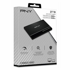 PNY CS900, 2TB, 2.5" цена и информация | Внутренние жёсткие диски (HDD, SSD, Hybrid) | hansapost.ee