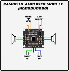 2x15W PAM8610 helivõimendi цена и информация | электроника с открытым кодом | hansapost.ee