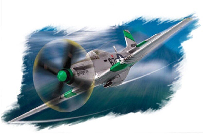 Hobby Boss Plastmudel P-51D Mustang IV hind ja info | Mudelautode kogumine | hansapost.ee