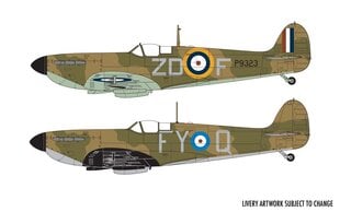 Airfix AIRFIX Suermarine Spitfire Mk.1a 1/48 hind ja info | Mudelautode kogumine | hansapost.ee