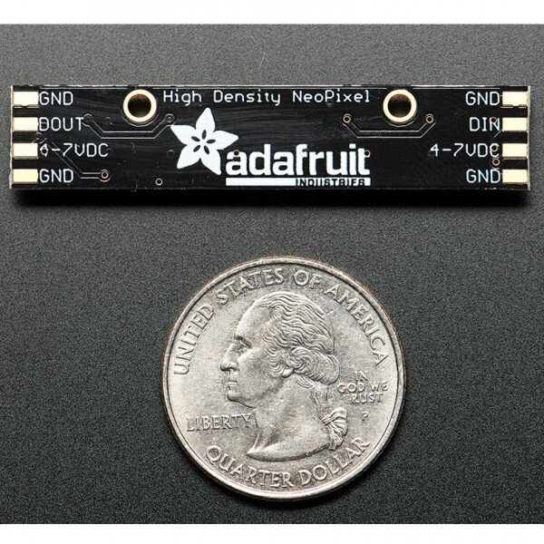 Adafruit NeoPixel dioodriba – RGB LED 8xWS2812 5050 hind ja info | Konstruktorid, robootika ja tarvikud | hansapost.ee